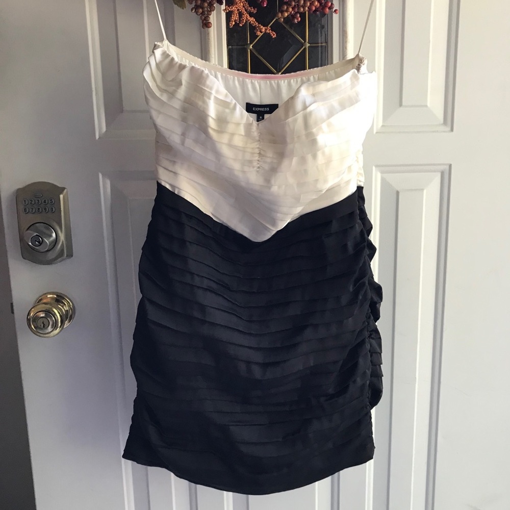 Express Mini Dress, Strapless